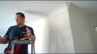 How to Install Crown Moulding [upl. by Detta]