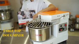 Table Top Spiral Mixer Perfect partner for bakery [upl. by Laikeze87]