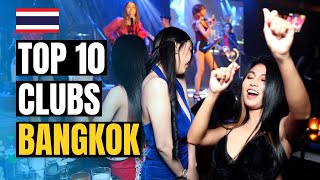 Top 10 Best Nightclubs in Bangkok Thailand 2024 [upl. by Amleht]