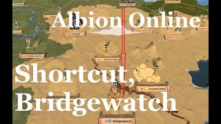 Albion Online  Caerleon to Bridgewatch fast almost safely [upl. by Ludovick]