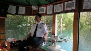 Silver Springs State Park Glass Bottom Boat Ride [upl. by Niuq998]