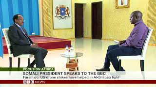 Mohamed Abdullahi Farmaajo Somalias president speaks [upl. by Whorton]