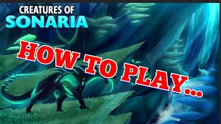 Creatures of Sonaria  How to play  Controls and basics [upl. by Stein]