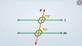 Angles made by a transversal on parallel lines  Part 24  English  Class 7 [upl. by Burlie231]