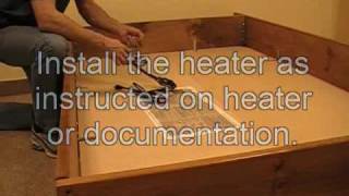 How to setup and install Your Bookshelf Waterbed [upl. by Nanine]