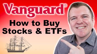 How to Buy Stocks with Vanguard  Full Example [upl. by Gearhart]