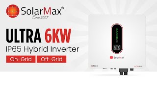 Solarmax Onyx Ultra 6KW [upl. by Devol]