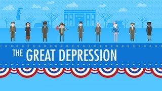 The Great Depression Crash Course US History 33 [upl. by Ahsiel553]