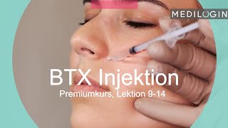 Botox® Injektion Anleitung Premiumkurs  MEDILOGIN [upl. by Wager]