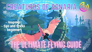 The Ultimate Flying Guide  Creatures of Sonaria [upl. by Prussian796]