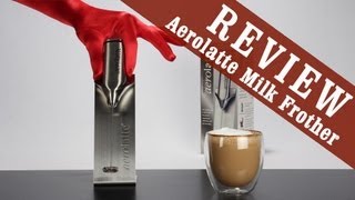 Aerolatte Milk Frother  Exclusive Review [upl. by Kenleigh]