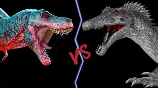 T Rex vs Spinosaurus Jurassic Park 3 ExtendedDeleted Scene [upl. by Merkley]