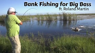 How to Catch Bigger Fish when Bank Fishing  Roland Martin [upl. by Neyut]