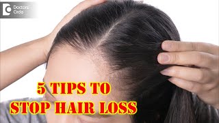 5 Tips on How To Stop Hair Loss And Regrow Hair Naturally  Dr Rasya Dixit  Doctors Circle [upl. by Leterg]