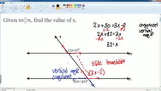 Delta Math Transversal Problems with Equations Level 1 [upl. by Uriia]