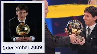 BEHIND THE SCENES 10 years since Messis first Ballon dOr [upl. by Assilev]