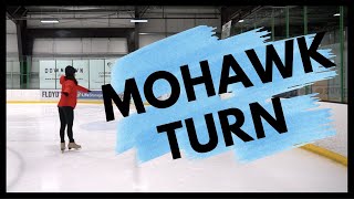 How to do a MOHAWK TURN in Figure Skating [upl. by Enyedy]