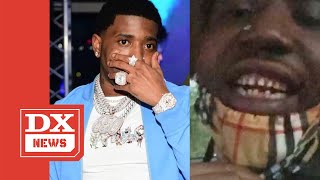 YFN Lucci Removes Diamond Grill Revealing Real Teeth amp Twitter Cant Handle It [upl. by Chancelor]