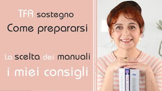 TFA sostegno  La scelta dei manuali [upl. by Mayap298]