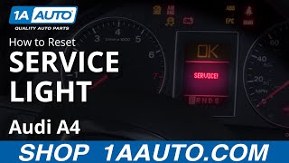 How to Reset Service Light 0409 Audi A4 [upl. by El]