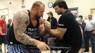 Devon Larratt vs Game of Thrones The Mountain [upl. by Beka70]