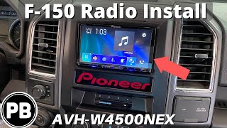 2015  2020 Ford F150 Radio Install [upl. by Eaner]