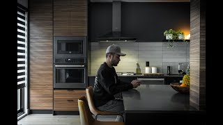 Our Modern Black Kitchen Remodel amp Design Smart Home Kitchen [upl. by Khalil]