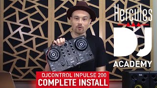 Complete install day 1 13  DJ Academy – DJControl Inpulse 200 [upl. by Nitin]