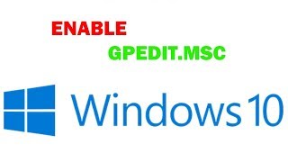 How To Enable Group Policy Editor gpeditmsc In Windows 10 Home TUTORIAL 2020 [upl. by Sonya]