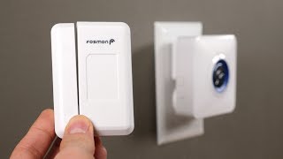 How To Set Up WaveLink Wireless Doorbell with Door Sensor [upl. by Halford98]