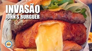 INVASÃO JOHNS BURGUER  Hambúrguer Perfeito [upl. by Ariaz]