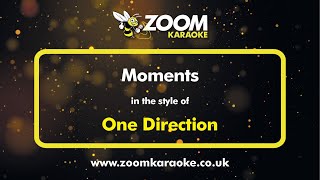 One Direction  Moments  Karaoke Version from Zoom Karaoke [upl. by Phyllida]