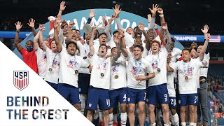 BEHIND THE CREST  USMNT Crowned Nations League Champs [upl. by Ronny]