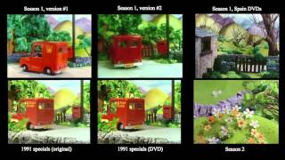 Postman Pat  Classic Series Intro Comparison 19811996 [upl. by Fu]