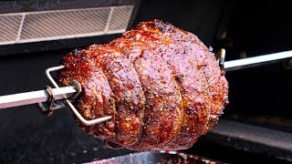 How To Rotisserie a Sirloin Roast [upl. by Heydon]