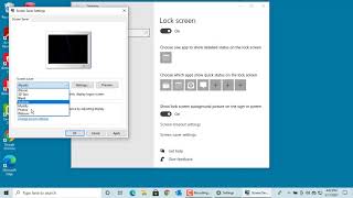 How to Enable Screen Saver in Windows 10 [upl. by Yffub]