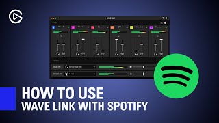 How to use Elgato Wave Link with Spotify [upl. by Delmor]