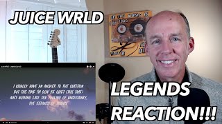 PSYCHOTHERAPIST REACTS to Juice Wrld Legends [upl. by Trefor]