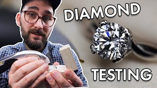 Do LabGrown Diamonds Test As Real Diamonds [upl. by Micheil952]