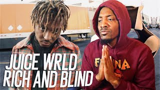 Juice WRLD PREDICTED HIS DEATH  quotRich And Blindquot REACTION [upl. by Rramal994]