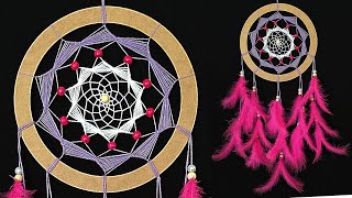 DIY como hacer un ATRAPASUEÑOS paso a paso  DIY Dreamcatcher [upl. by Dnalkrik188]