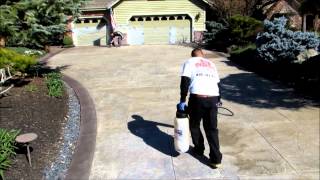 Endurable Stamped Concrete Staining [upl. by Lasala474]