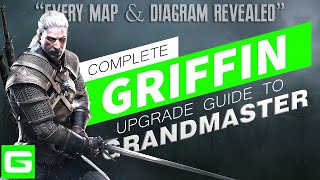 The Witcher 3 Upgrade Guide 2025 – Griffin School Witcher Gear Basic to Grandmaster [upl. by Ahsac]