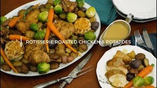 Napoleons Rotisserie Roasted Chicken and Potatoes [upl. by Faulkner]