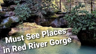 Favorite Spots of Red River Gorge [upl. by Peoples]