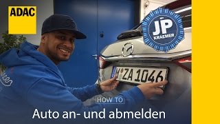 Auto an und abmelden  HowTo mit JP Kraemer  ADAC [upl. by Miltie48]