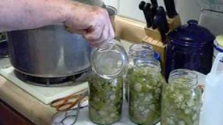 Cooking Tutorial How to Can Okra [upl. by Oratnek695]