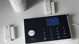 COMO Configurar Alarma Tuya WifiampGms G30 2023sin tener conocimientos [upl. by Aneehsar]