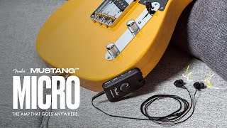 Introducing The Mustang Micro  Fender Amplifiers  Fender [upl. by Aun]