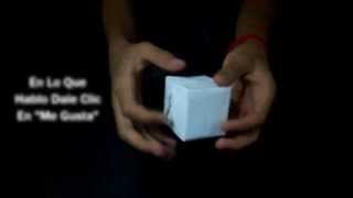 Como Hacer Un Cubo De Papel [upl. by Isherwood251]